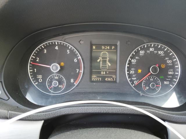 Photo 9 from auction – 2012 VOLKSWAGEN PASSAT SE with VIN 1VWBP7A34CC043343
