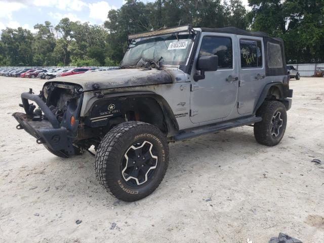 JEEP WRANGLER U 2013 with VIN 1C4BJWDG6DL554454 - Photo from auction