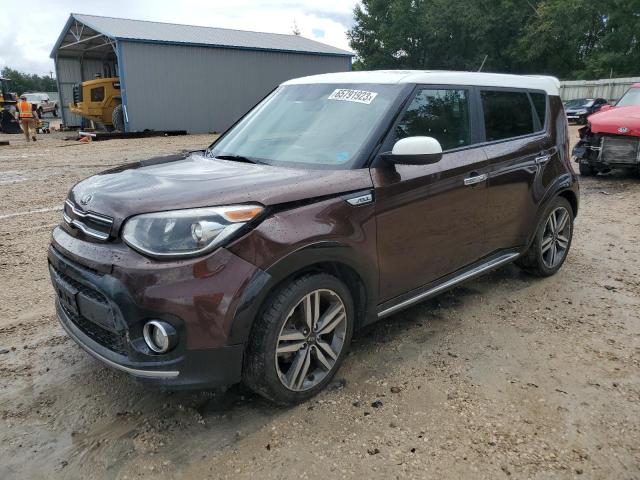 KIA SOUL + 2017 with VIN KNDJP3A54H7489212 - Photo from auction