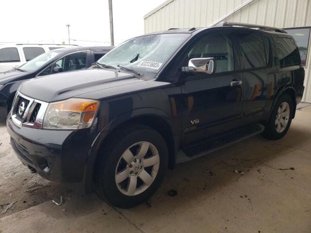 NISSAN ARMADA SE 2008 with VIN 5N1BA08C48N601510 - Photo from auction