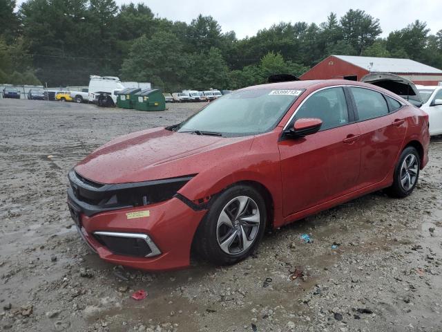 Photo 1 from auction – 2020 HONDA CIVIC LX with VIN 19XFC2F63LE201539