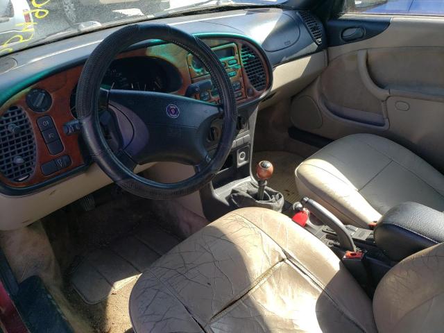 Photo 8 from auction – 1998 SAAB 900 S with VIN YS3DD75B0W7005409