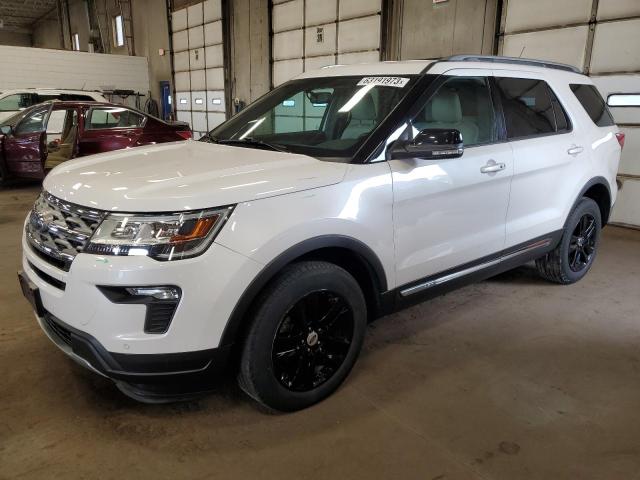 FORD EXPLORER X 2018 with VIN 1FM5K8D88JGB40770 - Photo from auction