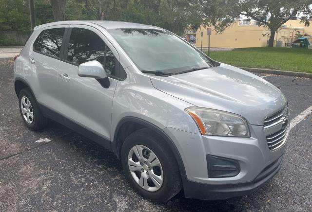 CHEVROLET TRAX LS 2015 with VIN KL7CJKSBXFB262008 - Photo from auction