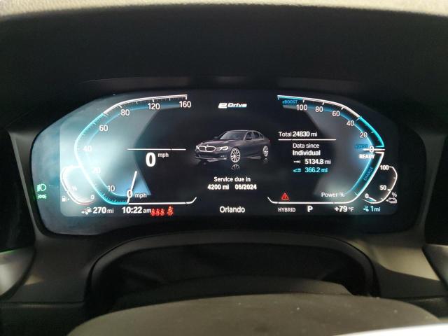 Photo 9 from auction – 2022 BMW 330E with VIN 3MW5P7J06N8C62379