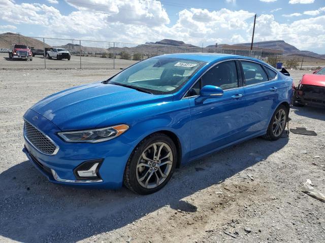 FORD FUSION TIT 2020 with VIN 3FA6P0RU6LR100142 - Photo from auction