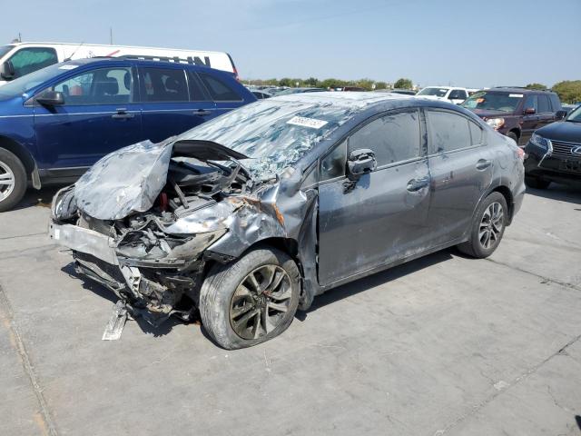 HONDA CIVIC EX 2013 with VIN 19XFB2F83DE041751 - Photo from auction