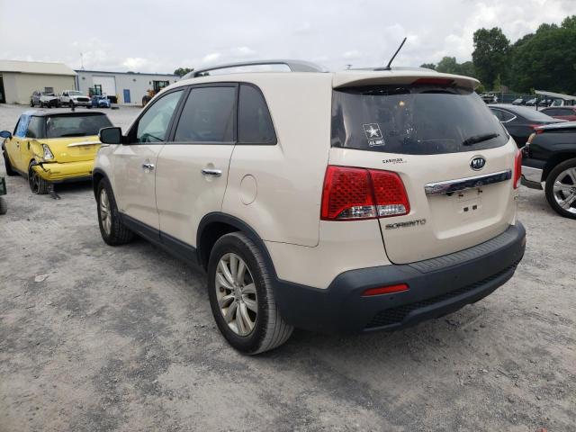 Photo 2 from auction – 2011 KIA SORENTO EX with VIN 5XYKUDA20BG133164