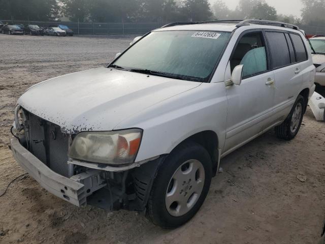 TOYOTA HIGHLANDER 2007 with VIN JTEEP21A870211974 - Photo from auction