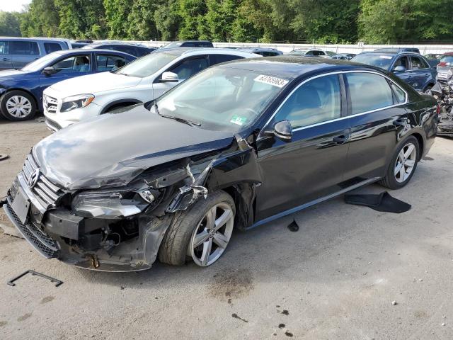Photo 1 from auction – 2012 VOLKSWAGEN PASSAT SE with VIN 1VWBP7A34CC043343