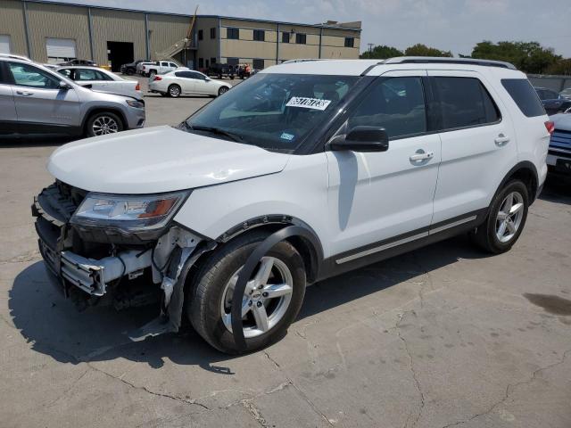 FORD EXPLORER X 2018 with VIN 1FM5K7DH9JGC01053 - Photo from auction