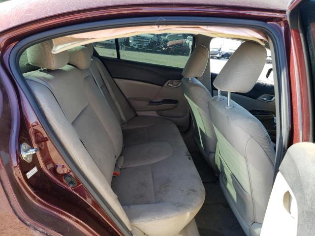 Photo 10 from auction – 2012 HONDA CIVIC LX with VIN 19XFB2F59CE383368