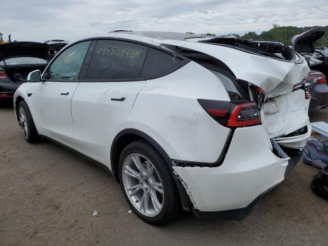 Photo 2 from auction – 2021 TESLA MODEL Y with VIN 5YJYGDEE6MF104154
