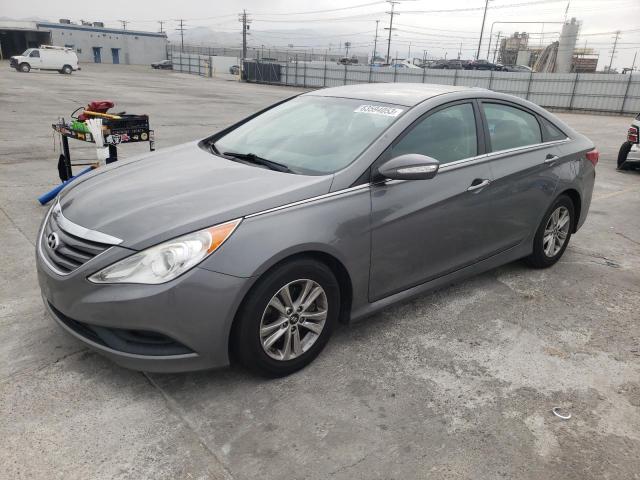 HYUNDAI SONATA GLS 2014 with VIN 5NPEB4AC0EH859261 - Photo from auction
