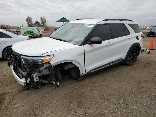 FORD EXPLORER X 2020 with VIN 1FMSK7DH5LGB29385 - Photo from auction