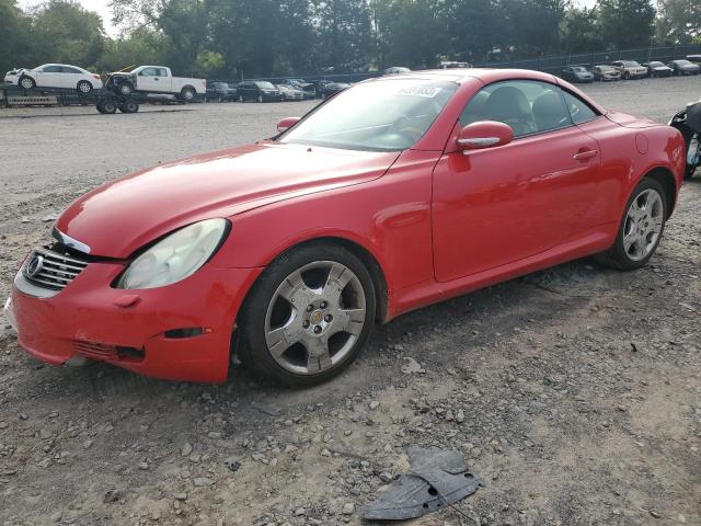 LEXUS SC 430 2004 with VIN JTHFN48Y240053879 - Photo from auction