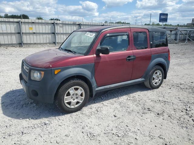 HONDA ELEMENT LX 2008 with VIN 5J6YH17358L007628 - Photo from auction