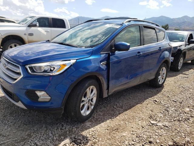 FORD ESCAPE SEL 2018 with VIN 1FMCU9HD7JUB87885 - Photo from auction