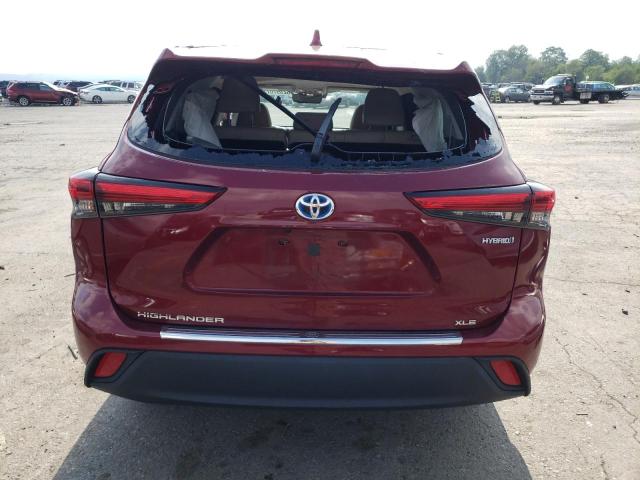 Photo 6 from auction – 2021 TOYOTA HIGHLANDER with VIN 5TDHBRCH7MS037021