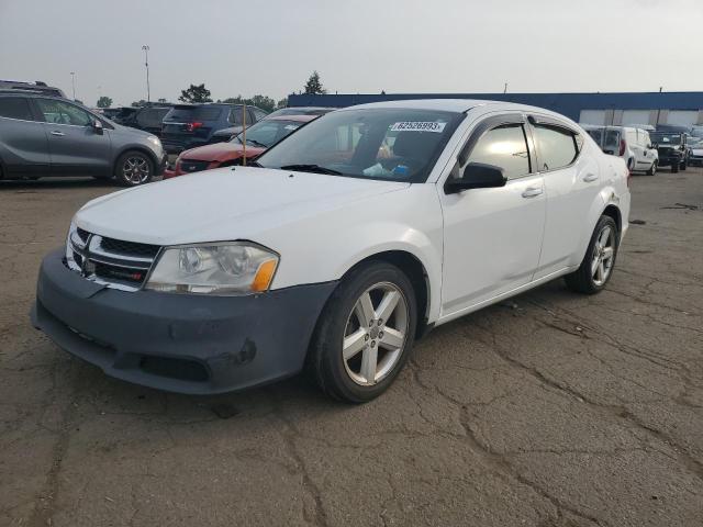DODGE AVENGER SE 2013 with VIN 1C3CDZAB8DN536150 - Photo from auction