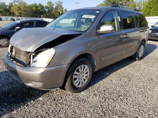 KIA SEDONA LX 2011 with VIN KNDMG4C76B6401923 - Photo from auction