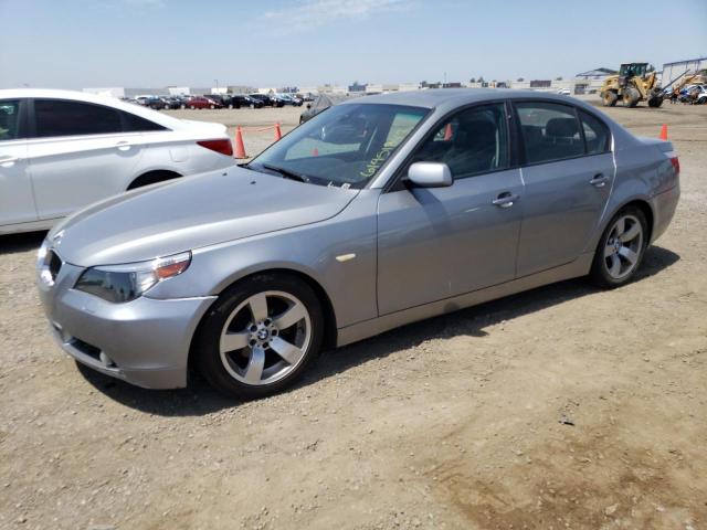 BMW 525 I 2007 with VIN WBANE53567CY07463 - Photo from auction