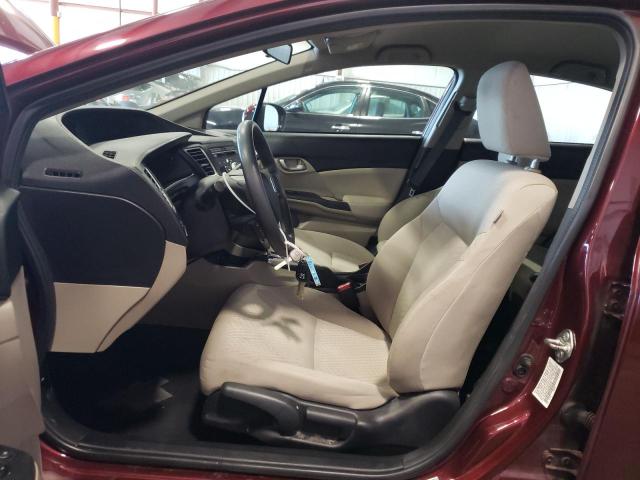 Photo 7 from auction – 2014 HONDA CIVIC LX with VIN 19XFB2F58EE220732