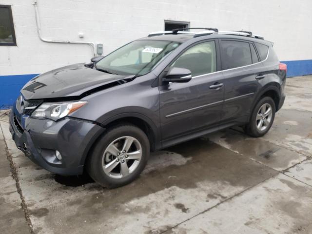 TOYOTA RAV4 XLE 2015 with VIN JTMRFREV9FJ036920 - Photo from auction