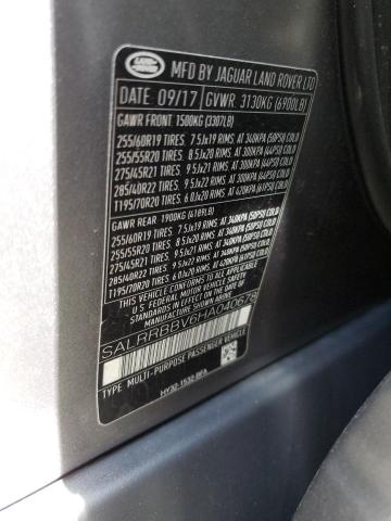 Фото 14 с аукциона – 2017 LAND ROVER DISCOVERY с VIN SALRRBBV6HA040678