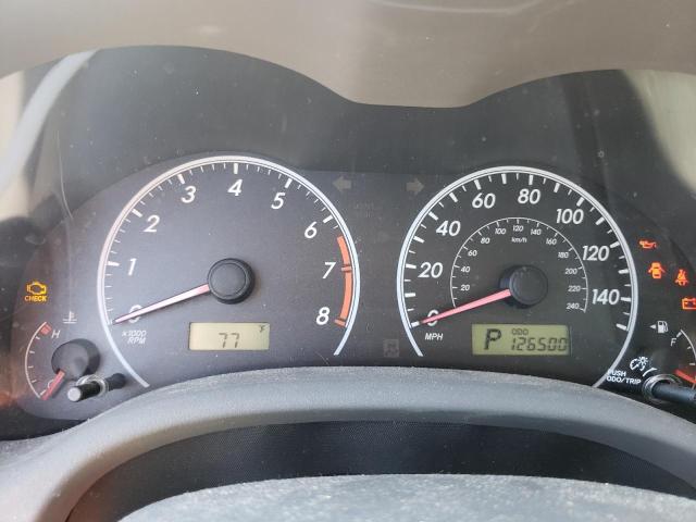 Photo 9 from auction – 2010 TOYOTA COROLLA BA with VIN 1NXBU4EE8AZ262864
