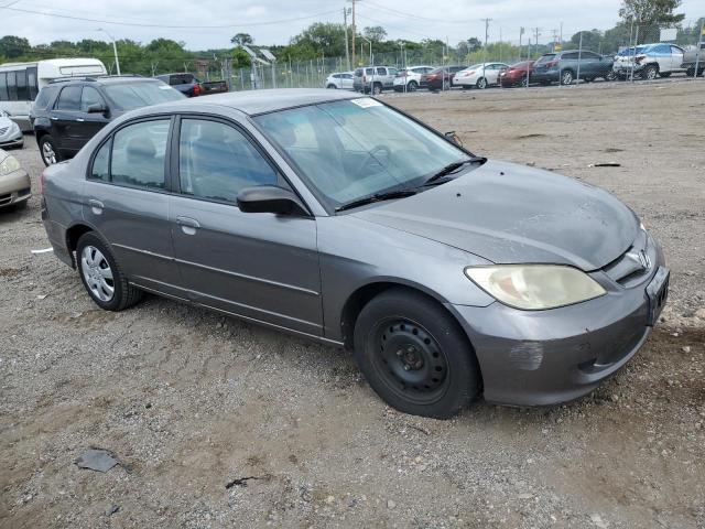 Photo 4 from auction – 2005 HONDA CIVIC LX with VIN 2HGES16525H587265
