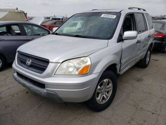 HONDA PILOT EXL 2005 with VIN 2HKYF186X5H516425 - Photo from auction