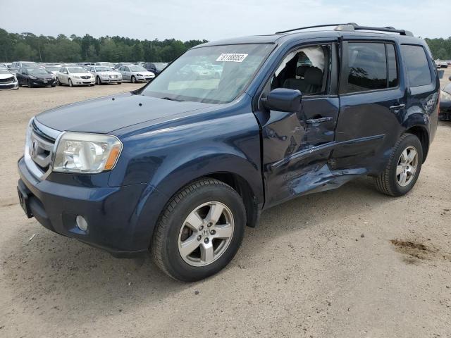 HONDA PILOT EXL 2011 with VIN 5FNYF4H58BB035043 - Photo from auction