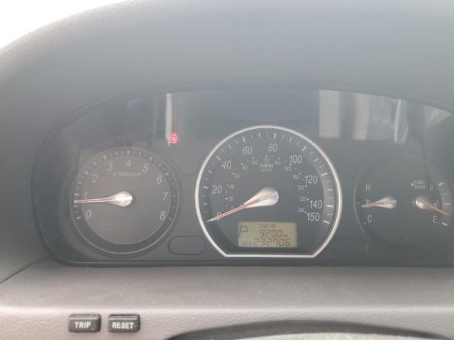 Photo 9 from auction – 2008 HYUNDAI SONATA GLS with VIN 5NPET46C68H357039