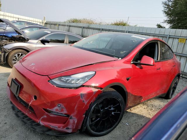 Снимка 1 от търг – 2022 TESLA MODEL Y с VIN 7SAYGDEE0NF387171