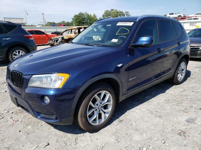 BMW X3 2014 with VIN 5UXWX7C57E0E82965 - Photo from auction