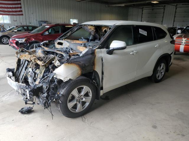 Photo 1 from auction – 2021 TOYOTA HIGHLANDER with VIN 5TDBZRBH3MS132100