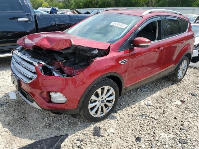 FORD ESCAPE TIT 2018 with VIN 1FMCU0J96JUA66685 - Photo from auction