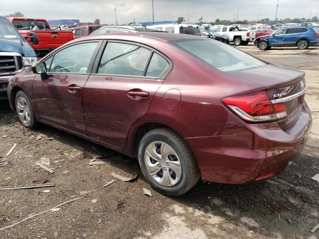 Photo 2 from auction – 2015 HONDA CIVIC LX with VIN 19XFB2F57FE032754