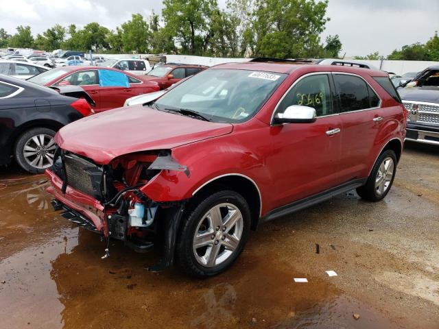 CHEVROLET EQUINOX LT 2015 with VIN 2GNALDEK5F6201106 - Photo from auction
