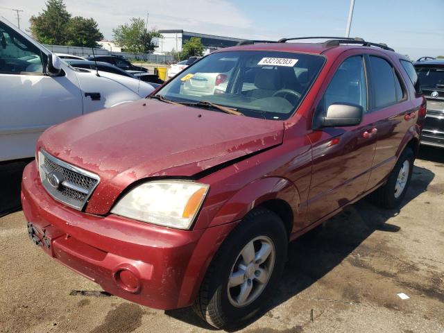 KIA SORENTO EX 2006 with VIN KNDJD733065621502 - Photo from auction