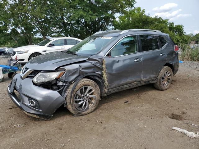 NISSAN ROGUE S 2016 with VIN 5N1AT2MV7GC737861 - Photo from auction