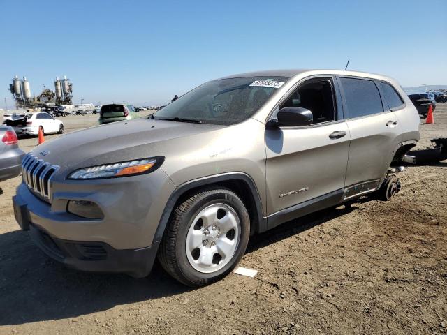 JEEP CHEROKEE S 2016 with VIN 1C4PJLAB6GW329211 - Photo from auction
