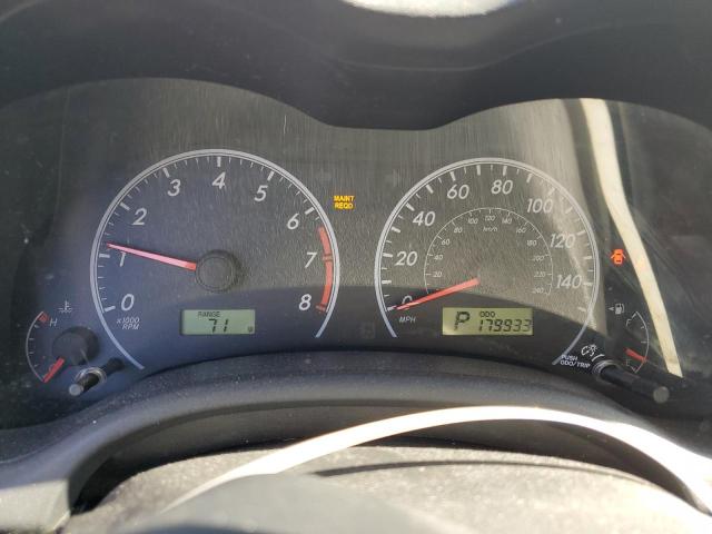 Photo 9 from auction – 2009 TOYOTA COROLLA BA with VIN 2T1BU40E69C140329