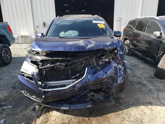 Photo 5 from auction – 2014 ACURA MDX ADVANC with VIN 5FRYD3H88EB017817