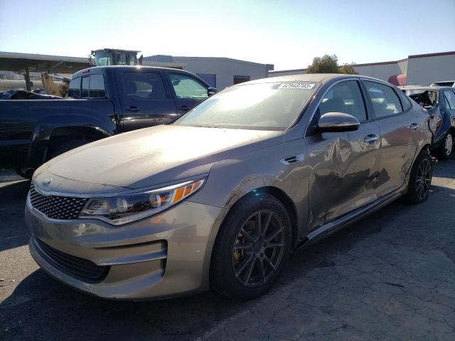 KIA OPTIMA EX 2016 with VIN 5XXGU4L33GG097588 - Photo from auction