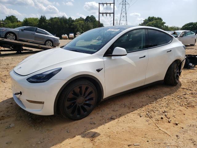 TESLA MODEL Y 2022 с VIN 7SAYGDEF9NF510880 - Снимка от търг