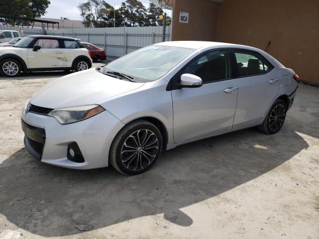 TOYOTA COROLLA L 2014 with VIN 2T1BURHEXEC102663 - Photo from auction