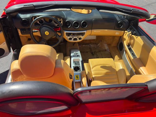 Photo 9 from auction – 2002 FERRARI 360 SPIDER with VIN ZFFYT53AX20128438