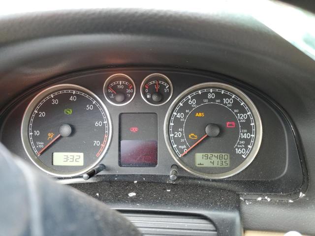 Photo 9 from auction – 2002 VOLKSWAGEN PASSAT GLS with VIN WVWPD63B42P456063